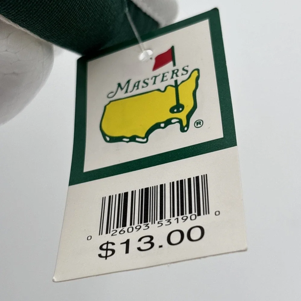 VINTAGE 2002 Masters Golf‎ PGA Dated Sun Visor Texann Texace Made In USA NEW NWT